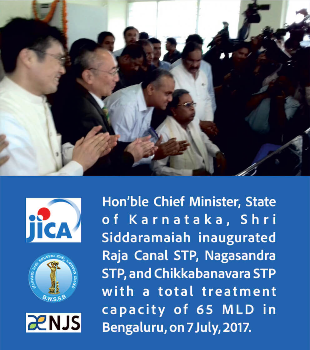 Chikkabanavara, Nagasandra and Raja Canal STPs under JICA Funding